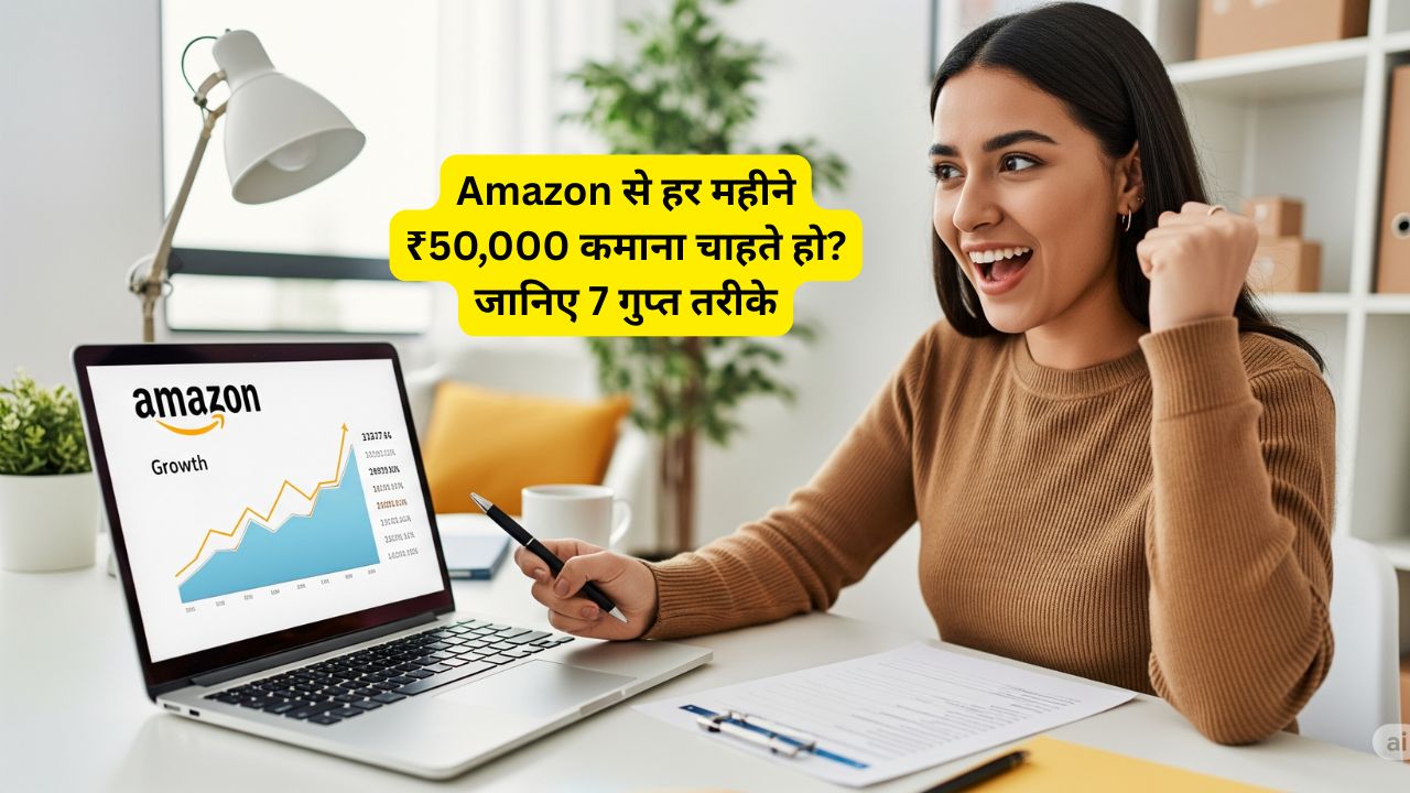 Amazon से हर महीने ₹50,000 कमाना चाहते हो? जानिए 7 गुप्त तरीके अभी, Amazon Se Paise Kaise Kamaye
