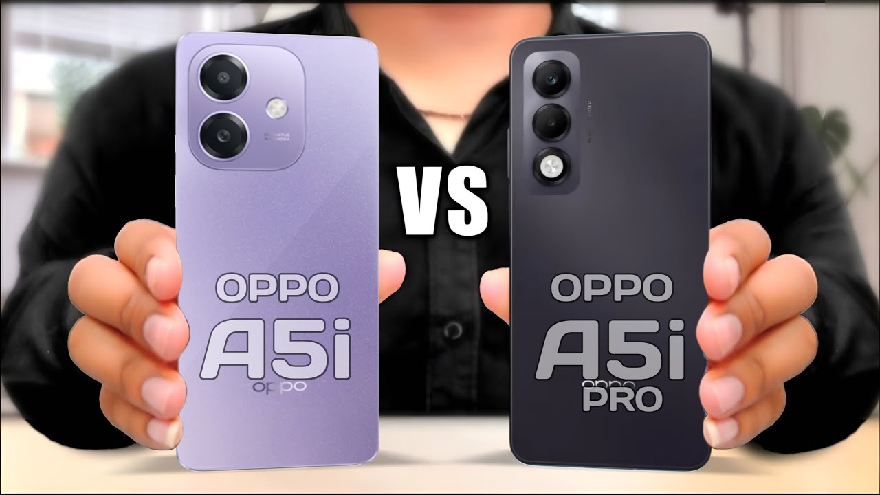 Oppo ने लॉन्च किए धांसू स्मार्टफोन A5i और A5i Pro बड़ी बैटरी, जबरदस्त कैमरा ने दिल जीत लिया, जानिए price