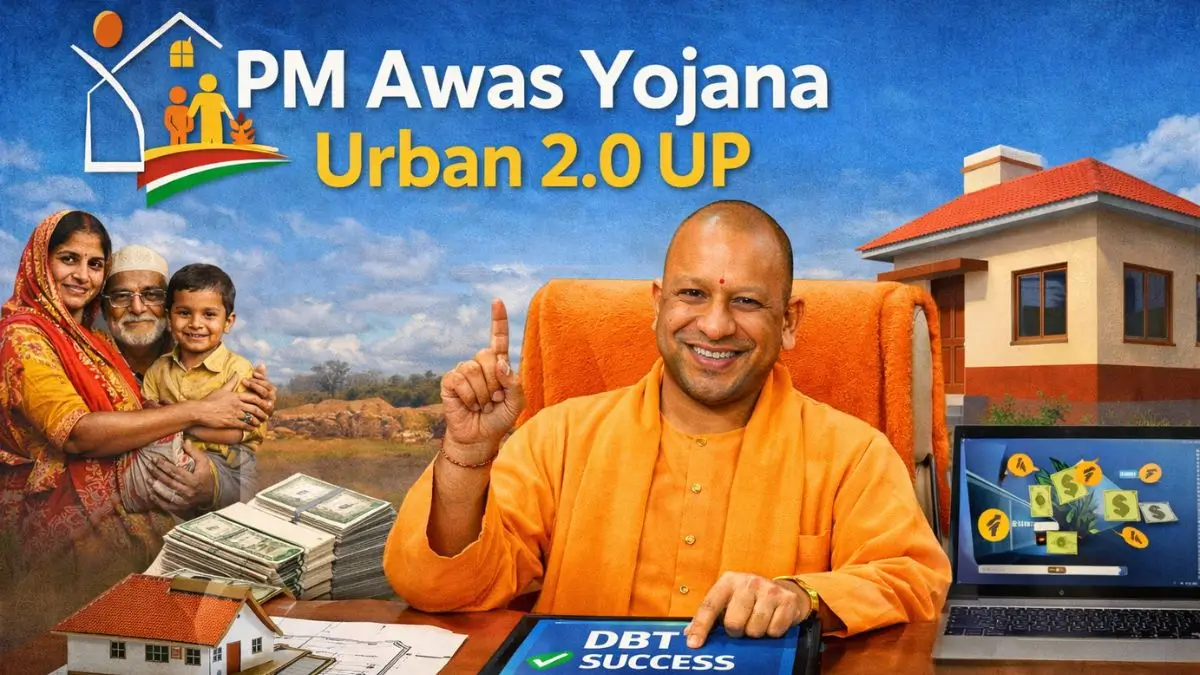 योगी सरकार ने PM Awas Yojana Urban 2.0 के तहत 2 लाख परिवारों को दी पहली किस्त